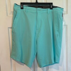 Iron Eagle Men's Size 38  Aqua Performance Golf Shorts - NWT